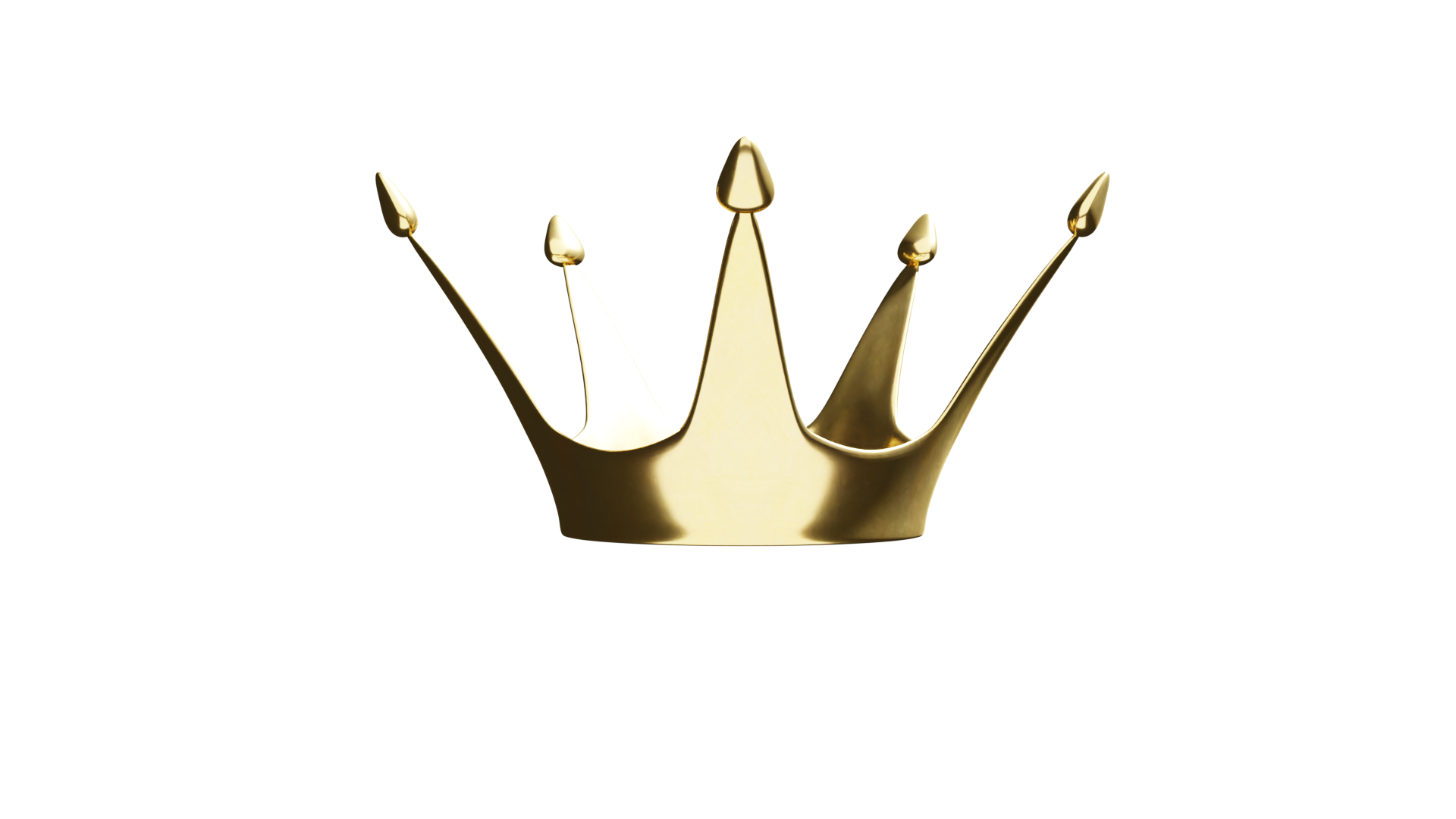 Simple gold crown preview image 1